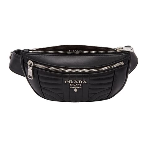 prada black back|prada belt bag.